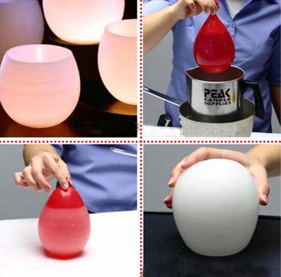 Halloween Craft Ideas Pictures on Dollar Store Crafts    Blog Archive    Make Water Balloon Candle