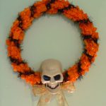 finishedwreath halloween scrubber wreath