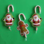 dollar candycane Cute Novelty Playing Card Tie-Ons