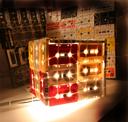 Craft Ideas Dollar Store Items on Dollar Store Crafts    Blog Archive    Make A Cassette Tape Lamp
