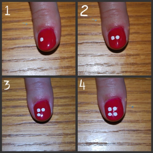 simple nail design: flower tutorial - crafts ideas - crafts for kids