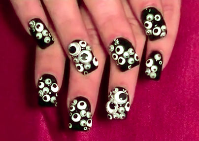 ... or maybe you will enjoy these googly eye nails by robin moses nail art