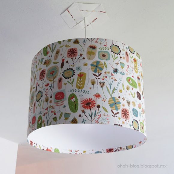 Make a hanging lamp shade from scratch (via dollarstorecrafts.com)