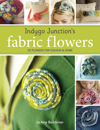 Giveaway: Indygo Junction's Fabric Flowers