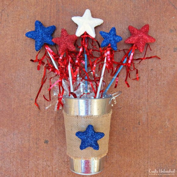 patriotic star wands