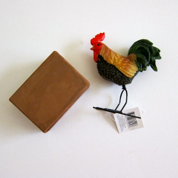 Rooster Box Business Card Holder