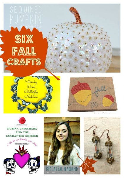 six fall crafts - dollar store crafts!