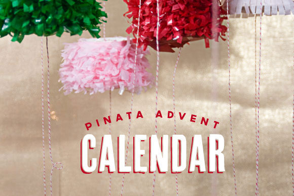 Make a Pinata Advent Calendar