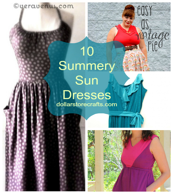 10 Sun Dresses to Keep Your Crafty Cool all Summer