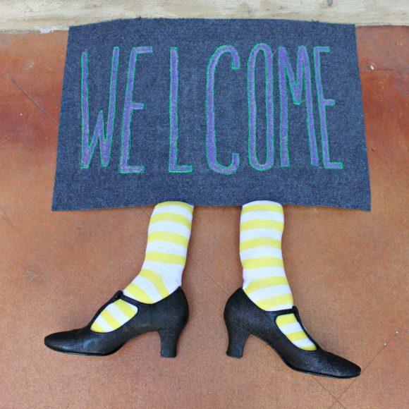 witchy welcome mat