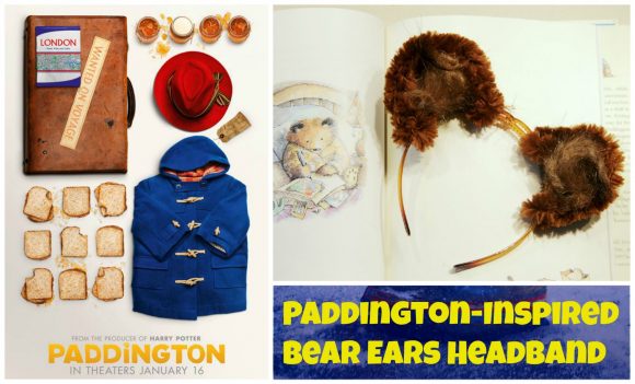 Paddington Inspired Bear Ears Headband Tutorial