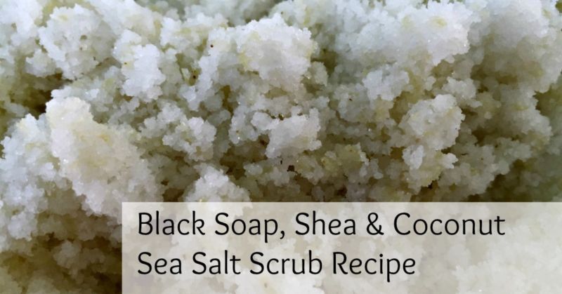 http://dollarstorecrafts.com/wp-content/uploads/2018/06/black-soap-shea-coconut-sea-salt-scrub-recipe.jpg
