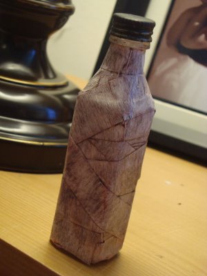 Leatherized Bottle