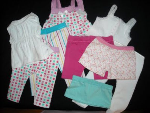 Doll Clothes -- from Underwear! » Dollar Store Crafts