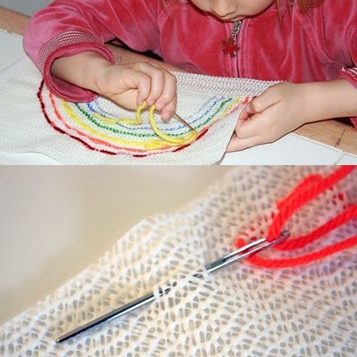Make a Kid-Friendly Embroidery Kit » Dollar Store Crafts