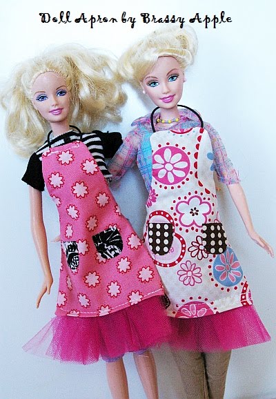 barbie apron