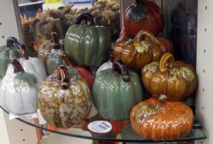 ceramic pumpkins