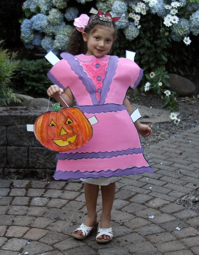 paper doll costume