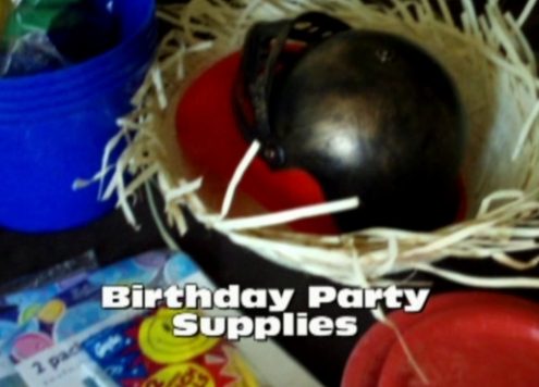 Birthday party supplies screen shot