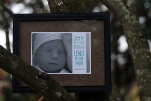 Framed Birth Announcement