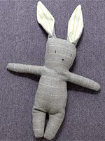 Stuffed Menswear Bunny