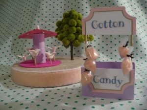 Miniature Cotton Candy Stand