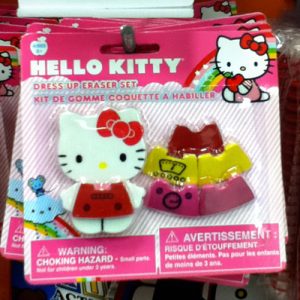 hello kitty erasers