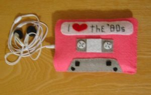 80s cassette tape ipod case
