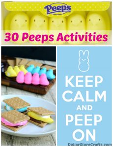 30 Ways to use up your Peeps!! Easter crafts
