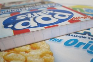Cereal Box Crafts: Notepads