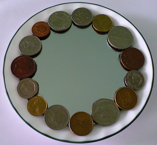 Rhonda's European Coin Mirror
