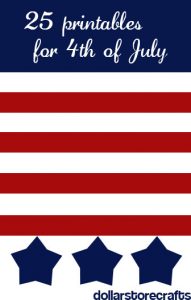 25 4th of july printables