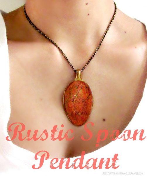 Rustic Spoon Pendant