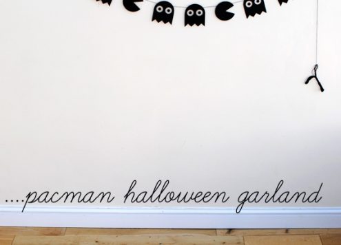 PacMan Halloween Garland