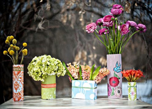 floral containers