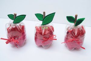 recycled plastic apples
