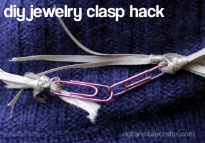 diy jewelry clasp hack