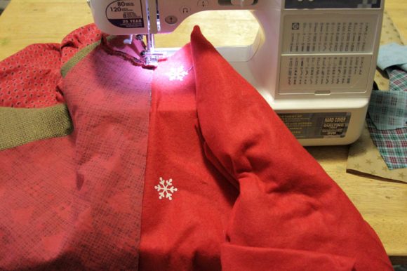 sewing tree skirt