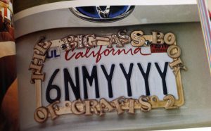 diy license plate frame