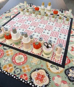 sewing chess set