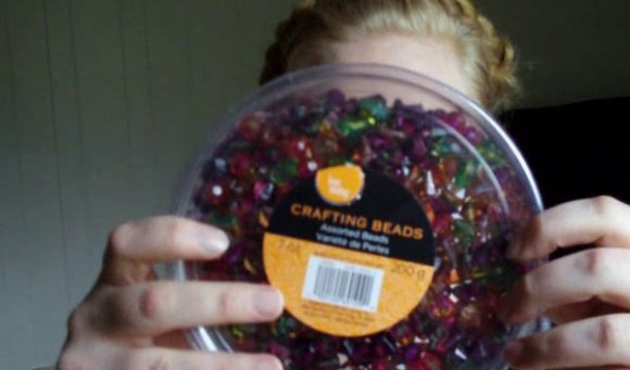 michaels haul rainbow beads