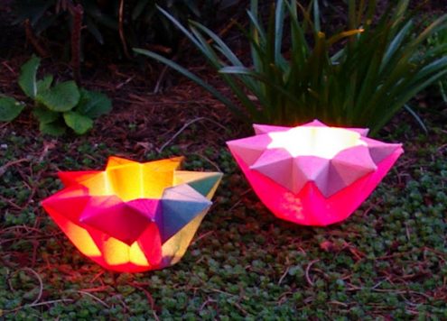 origami star lanterns