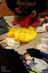 girls event tshirt bags