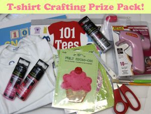 tshirt crafting prize pack
