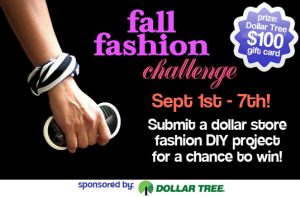 Dollar Store Crafts Fall Fashion Challenge