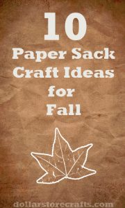 10 paper sack craft ideas