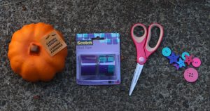 duct tape pumpkin supplies