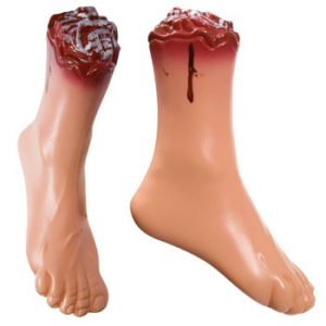 Plastic Severed Feet