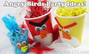 Angry Birday birthday party (via dollarstorecrafts.com)