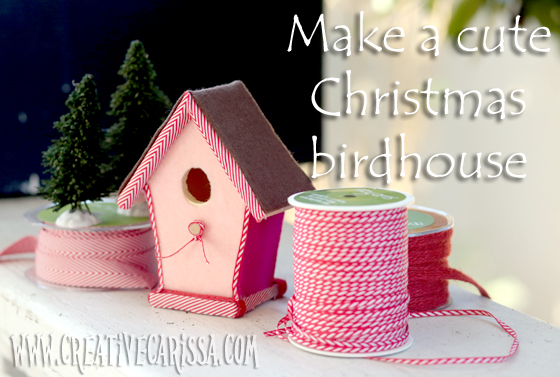 Make a Christmas Birdhouse (via dollarstorecrafts.com)